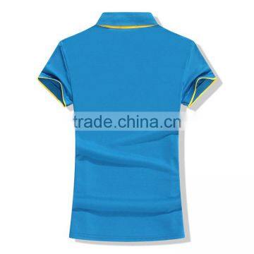 T Shirt Manufacturing China 100 Cotton Custom Ladies Polo Shirt photo-3