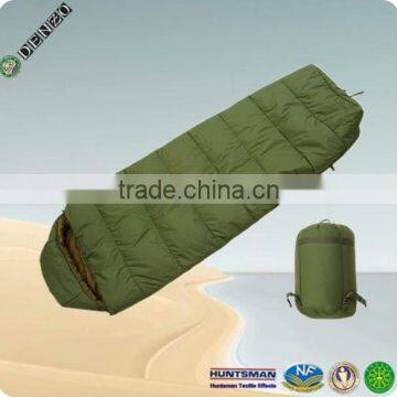 Jungle green army sleeping bag