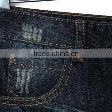2016 Jean Garments Factory Import New Style Breathable Blue Boy Damaged Jeans Pants photo-4