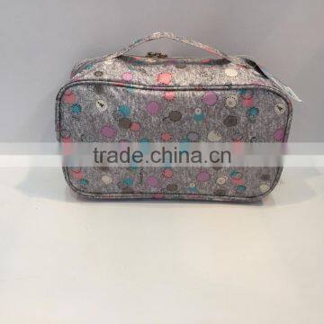 2017 Hot Sales Wholesales Custom Ladies Travel Polyester Cosmetic Bag photo-3