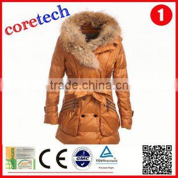 New Design Fashion Big Fur Down Jacket Factory photo-2