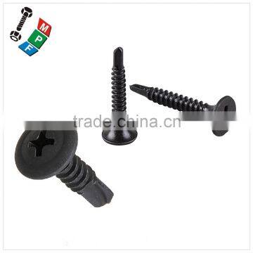 Made in Taiwan Sell on Alibaba Carbon Steel Custom Made Black Self -Drilling Screw