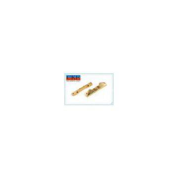 Anodized Yellow Precision Mechanical Parts For Instruments , CNC Milling Parts