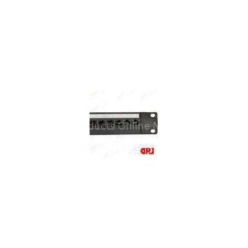 24 Port 1U UTP Network Cabinet Cat5e Patch Panel with Bracket