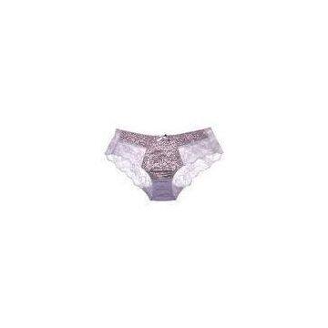 Womens Pretty Hipster Boyshorts Panties in Teal / light purple / ocean blue