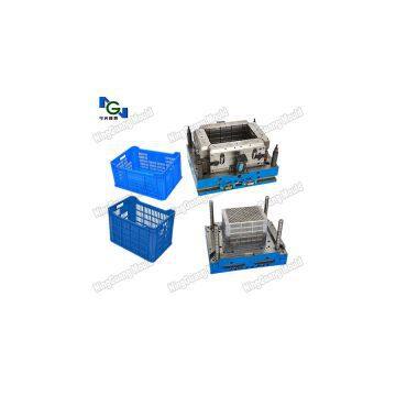 Plastic injection vegetable crate mould