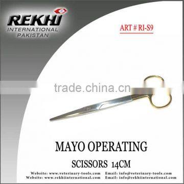 Mayo Operating Scissors 14cm,Surgical Mayo Operating Scissors 14cm,Bandage Mayo Operating Scissors 14cm