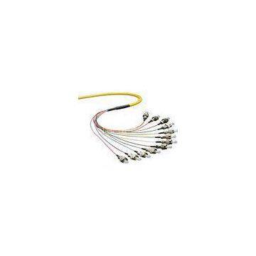 Bunch Optical Fiber Pigtail SM MM 0.9 / 2.0mm 48 Cores Duplex With FC Connector