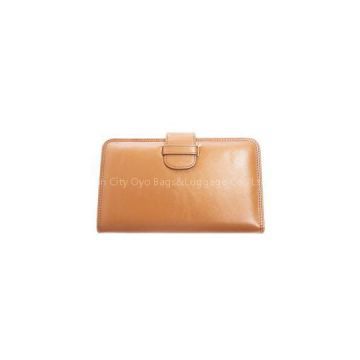 Khaki Straped-men Long Wallets