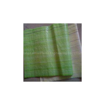 Green Line Yellow Fabric