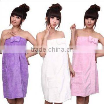 100 cotton Bath towel Wrap, spa towel wraps,factory