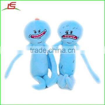 wholesale mr meeseeks plush rick and morty stuffed cartoon toy