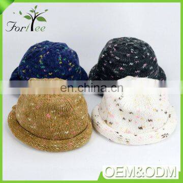 Fasionable New Style Bucket Women Men Winter Warm Dome Knitting Beanie Hat photo-5