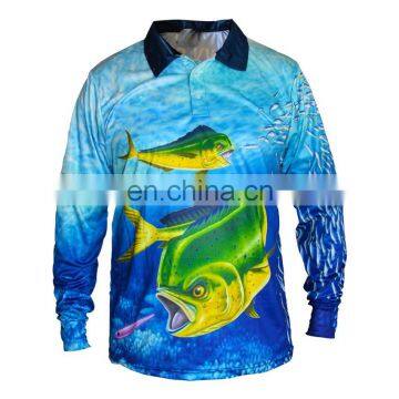 Full Sublimation Long Sleeve Fishing Shirt