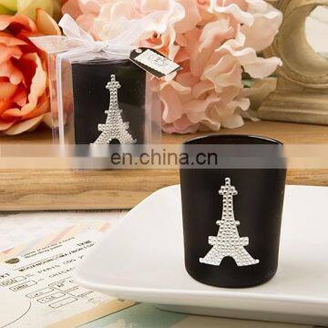 From Paris Eiffel Tower With Love Votive Candle Favors