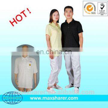 OEM Service cheap esd work wear antistatic Polo t-shirt C0107