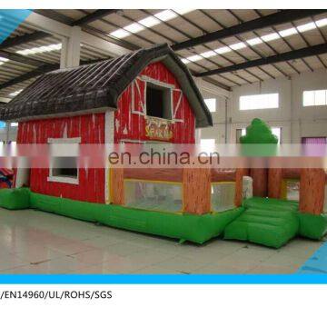 giant inflatable farm bounce house