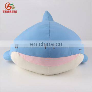 ICTI ODM 54cm or 45cm blue whale toy plush whale toy THROW PILLOW