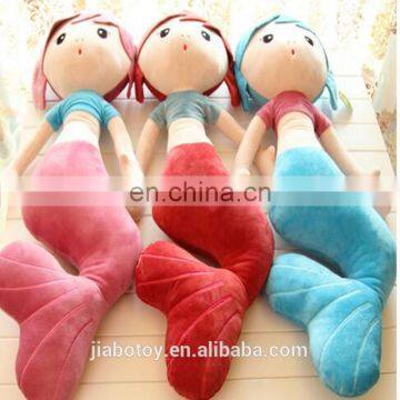 Promotional Hand mermaid toy Knitted Toys crochet, Hang human Dolls mermaid Manufacturer cartoon colourful Pattern