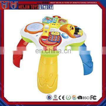 Interesting Battery Power Kids Plastic Study Music Learning Table photo-3