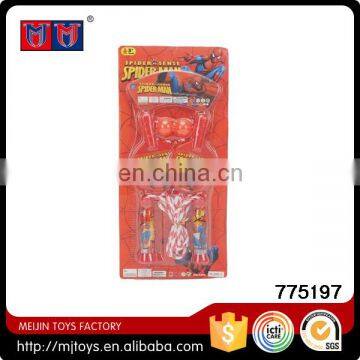 Hot Selling Cartoon table tennis bats and jumping rope skipping sport play set toy to kids