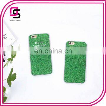 New Arrival Phone Accessories Mobile Case Green Lawn Printing Yiwu Suppler