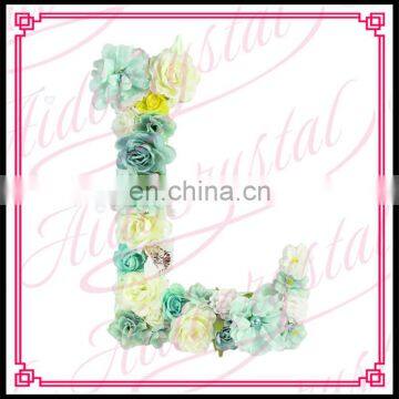 Aidocrystal artificial decorative peony simulation DIY silk flower letter for wedding home party decoration high quality