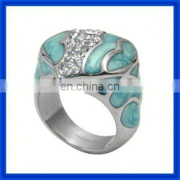 High Polished stainless steel rings jewelry