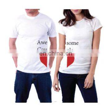 Custom Printed Couple Tshirt Wholesale photo-4