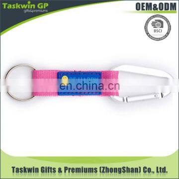 Made You Own Design Carabiner Keychain Lanyard Custom Wholesale Short Carabiner Lanyard With PVC Tag photo-2