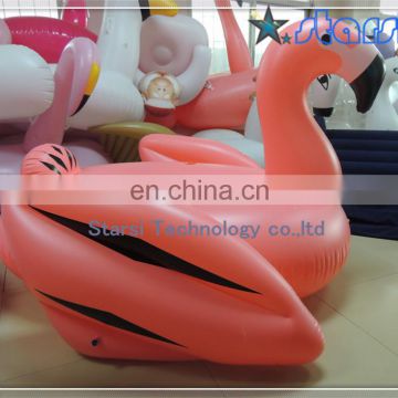 2016 Stock New adult inflatable flamingo floats with drinking holder