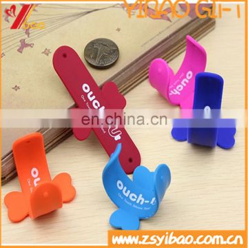 Good quality silicone touch U stick non-stick universal phone holder