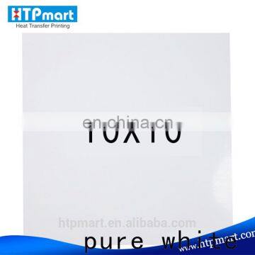 Popular Sublimation Pure White 10*10 Aluminum Board of Good Price