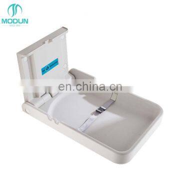 2018 New Design Hot Sale PE Plastic Folding Baby Changing Station Diaper Changing Station for Commercial