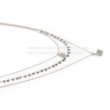 2019 New Fashion Style Pendant Necklaces Jewelry N06-22273 ，2019 New Style Alloy Pendant Necklace, Alloy Gold Pendant Necklaces, Pendant Necklaces Jewelry photo-2