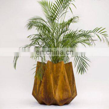 Custom Made Corten Steel Planter Polygon Boxes photo-2