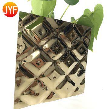 Jyfa402 Gold Stainless Steel Decorative Sheet photo-3