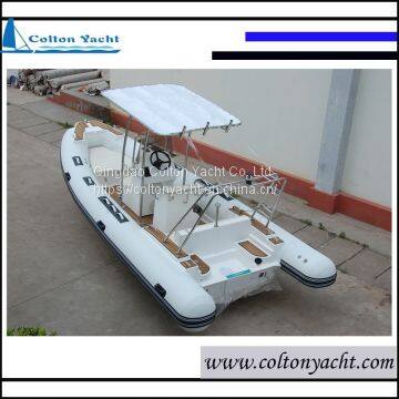 580cm Rigid Inflatable Boat With Complete Accessories photo-5