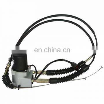 709-45000006 Round Governor Stepping Accelerator Motor With 2 Cables For HD550-7 Excavator