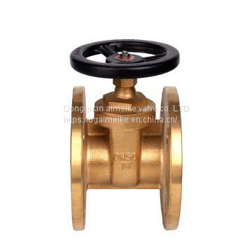 106 BRASS FLANGED GATE VALVE For General Parts Brass Solenoid Valve Brass Float Valves photo-2