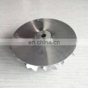 K16 54.20/68.00mm 7+7 Blades High Performance Turbo Billet/milling/aluminum 2618 Compressor Wheel