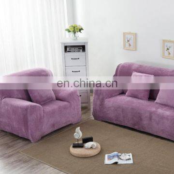 2020 Popular colors super soft velvet sofa couch cover protector cover