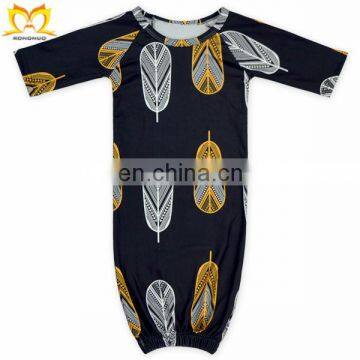 Children New Bear Printed Adorable Newborn Long Sleeping Bags Clothing Wholesale Baby Girls Boutique Sleeping Gown photo-5