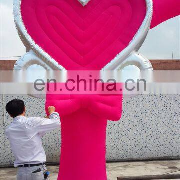 Customized Outdoor Inflatable Wedding Arch Inflatable Loving Heart Arch For Party photo-6