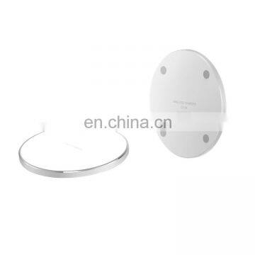 Hot Selling Wireless Charger Round Charging Pad for Phone QI Wireless Charger photo-6