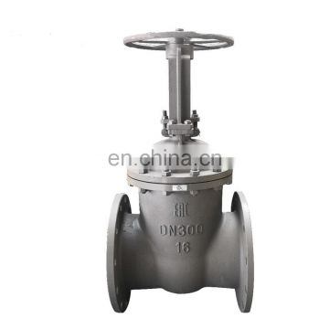 Rising Stem GOST Metal Wedge Handle Wheel Gate Valve For Water Supply