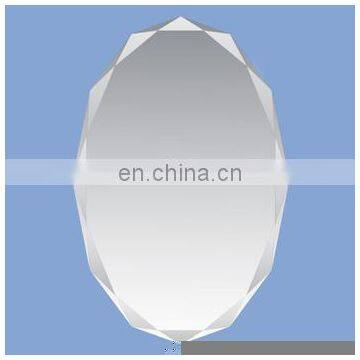 4mm customized float glass silver mirror for home wall decoration