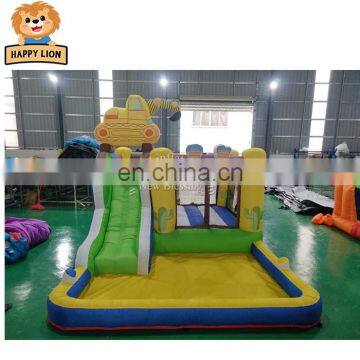 HAPPY LION cheap inflatable bouncers for sale,homeuse bouncer inflatable for toddlers, Oxford cloth