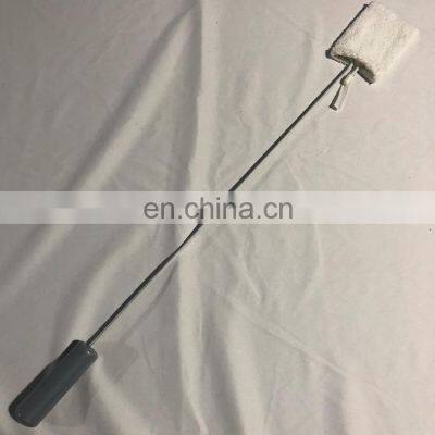 Home Using Long Handle Shoe Accessory Rubber Coated Metal Iron Shoehorn 68CM With Three Cotton Covers photo-2