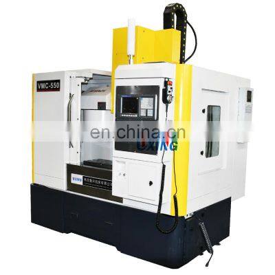 China small VMC550 vertical milling machine machining center cnc